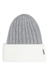 Gorski Knit Hat In Gray