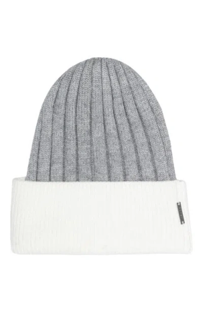 Gorski Knit Hat In Gray