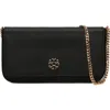 Gorski Leather Crossbody Bag In Black
