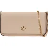 Gorski Leather Crossbody Bag In Sand