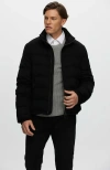 Gorski Loro Piana Cashmere Down Jacket In Black