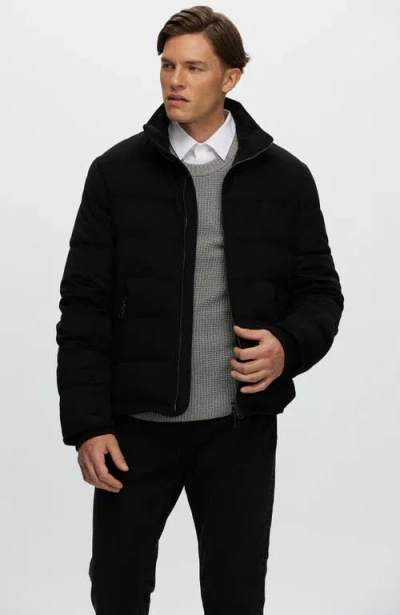 Gorski Loro Piana Cashmere Down Jacket In Black