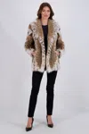 Gorski Lynx Jacket In White