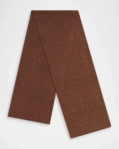 Gorski Men & Apos;s Select Cashmere Scarf In Brown