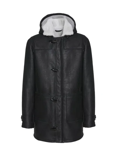 Gorski Men's Merino Shearling Lamb Parka