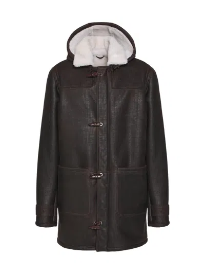 Gorski Men's Merino Shearling Lamb Parka