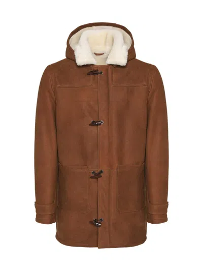 Gorski Men's Merino Shearling Lamb Parka