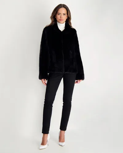 Gorski Mink Jacket In Black