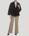 Gorski Mink Jacket With Belt In Black