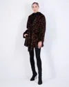 Gorski Mink Jacket With Belt In Multi