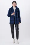 Gorski Mink Jacket With Notch Collar In Multi