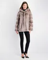 Gorski Mink Jacket In Multi