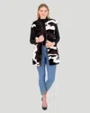 Gorski Mink Sections Vest In Multi