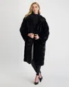 Gorski Mink Short Coat In Black
