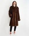 Gorski Mink Short Coat In Multi