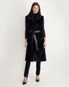 Gorski Mink Vest In Black