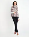 Gorski Mink Vest In Multi
