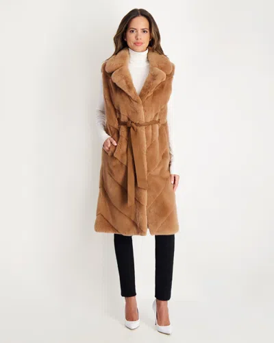 Gorski Mink Vest In Multi