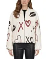 Gorski Genuine Nappa Leather Bomber Zip Jacket In Multi