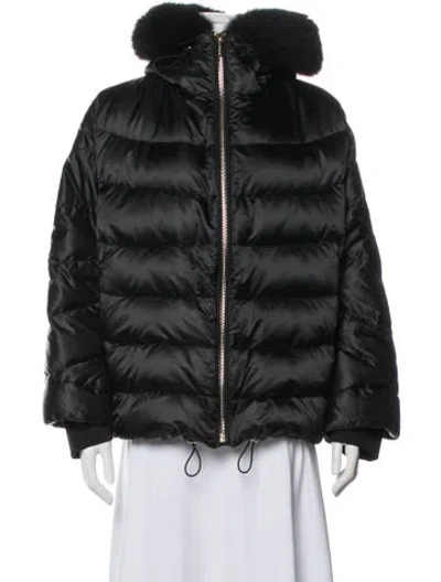 Pre-owned Gorski Nylon Down Jacket In Green