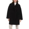 Gorski Reversible Genuine Shearling Jacket With Embroiderd Trim In Black
