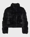 Gorski Reversible Merinillo Lamb Shearling Jacket In Black