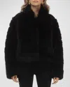 Gorski Reversible Merinillo Lamb Shearling Jacket In Emerald