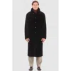 Gorski Reversible Select Shearling Lamb Coat In Black