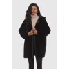 Gorski Reversible Textured Shearling Lamb Jacket In Black