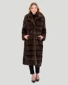 Gorski Sable Coat In Multi