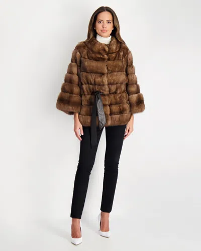 Gorski Sable Jacket In Multi
