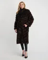 Gorski Sable Short Coat In Multi