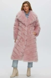 Gorski Select Cashmere Goat Diagonal Coat In Multi