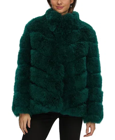 Gorski Select Cashmere Goat Diagonal Jacket In Green