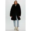 Gorski Select Cashmere Goat Diagonal Parka In Brown