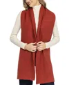 Gorski Select Cashmere Knit Scarf In Burgundy