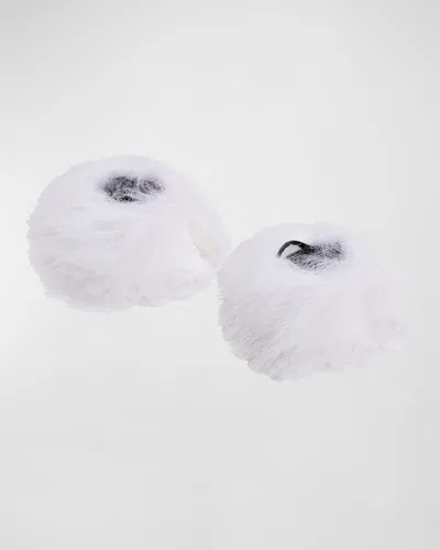 Gorski Select Lamb Cuffs In Bleached White