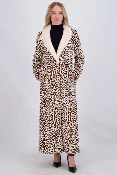 Gorski Sheared Mink Coat In Multi