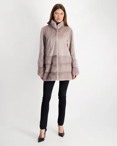 Gorski Sheared Mink Jacket In Multi