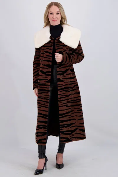 Gorski Sheared Mink Short Coat In Multi