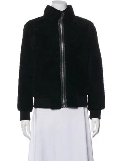 Pre-owned Gorski Shearling Fur Jacket W/ Tags In Black