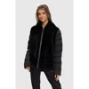 Gorski Shearling Lamb Parka, Quilted Features In Black