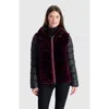 Gorski Shearling Lamb Parka, Quilted Features In Multi