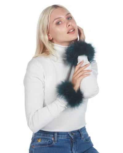 Gorski Silver Fox Cuffs In Gold