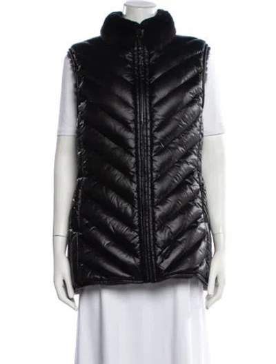 Pre-owned Gorski Vest In Black