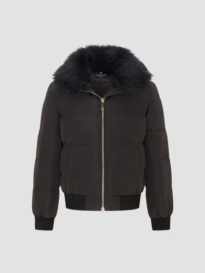 Gorski Women's Quilted Down Coat In Black
