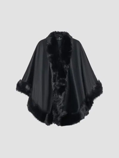 Gorski Women's Select Cashmere Cape In Black