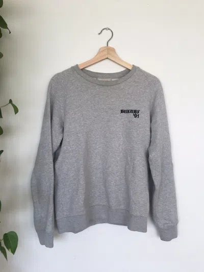 Pre-owned Gosha Rubchinskiy Archive Aw12 Viking Sweater As Worn By Asap Rocky In Gray