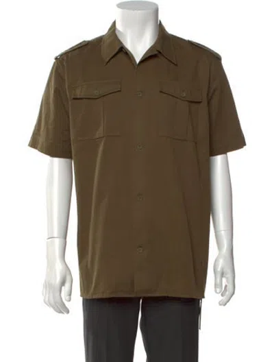 Pre-owned Gosha Rubchinskiy Short Sleeve Shirt In Green