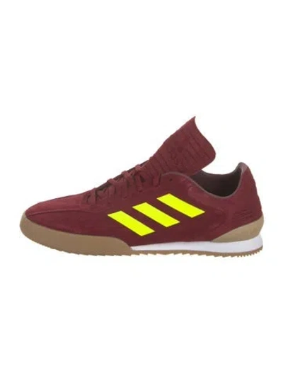 Pre-owned Gosha Rubchinskiy Suede Sneakers In Red